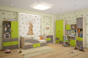 Детская комната Пуговка в Дзержинске - dzerzhinsk.katalogmebeli.com | фото
