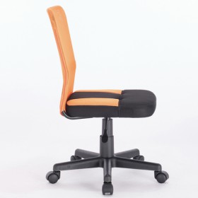 Кресло компактное BRABIX Smart MG-313 (черный, оранжевый) в Дзержинске - dzerzhinsk.katalogmebeli.com | фото 2