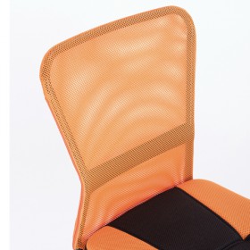 Кресло компактное BRABIX Smart MG-313 (черный, оранжевый) в Дзержинске - dzerzhinsk.katalogmebeli.com | фото 4