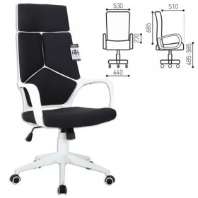 Кресло офисное BRABIX Prime EX-515 (черная ткань) в Дзержинске - dzerzhinsk.katalogmebeli.com | фото