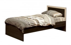 Кровать одинарная 21.55 (шир. 900) с настилом (венге/профиль дуб линдберг)/осн. в Дзержинске - dzerzhinsk.katalogmebeli.com | фото